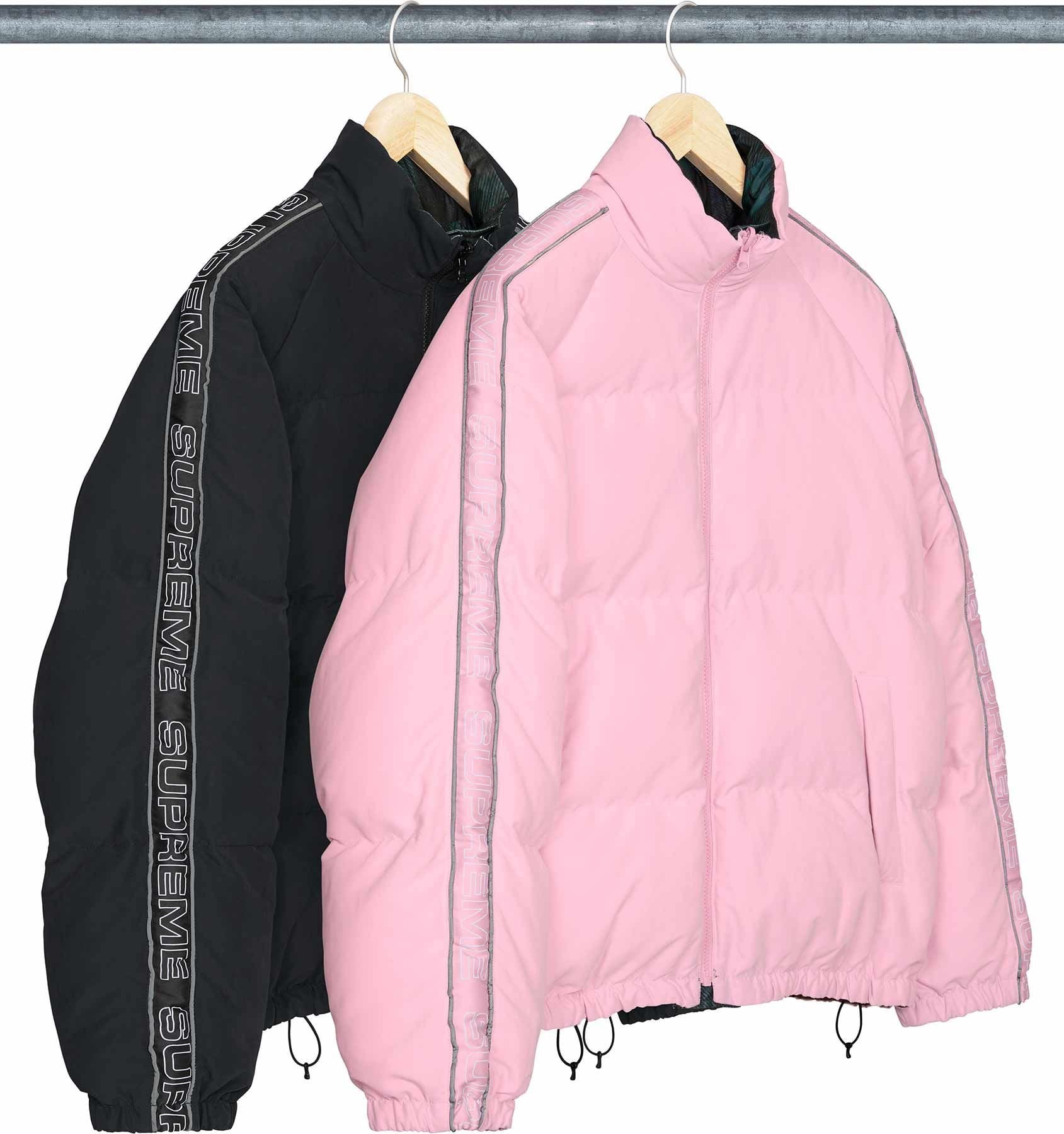 Reversible Reflective Down Puffer Jacket